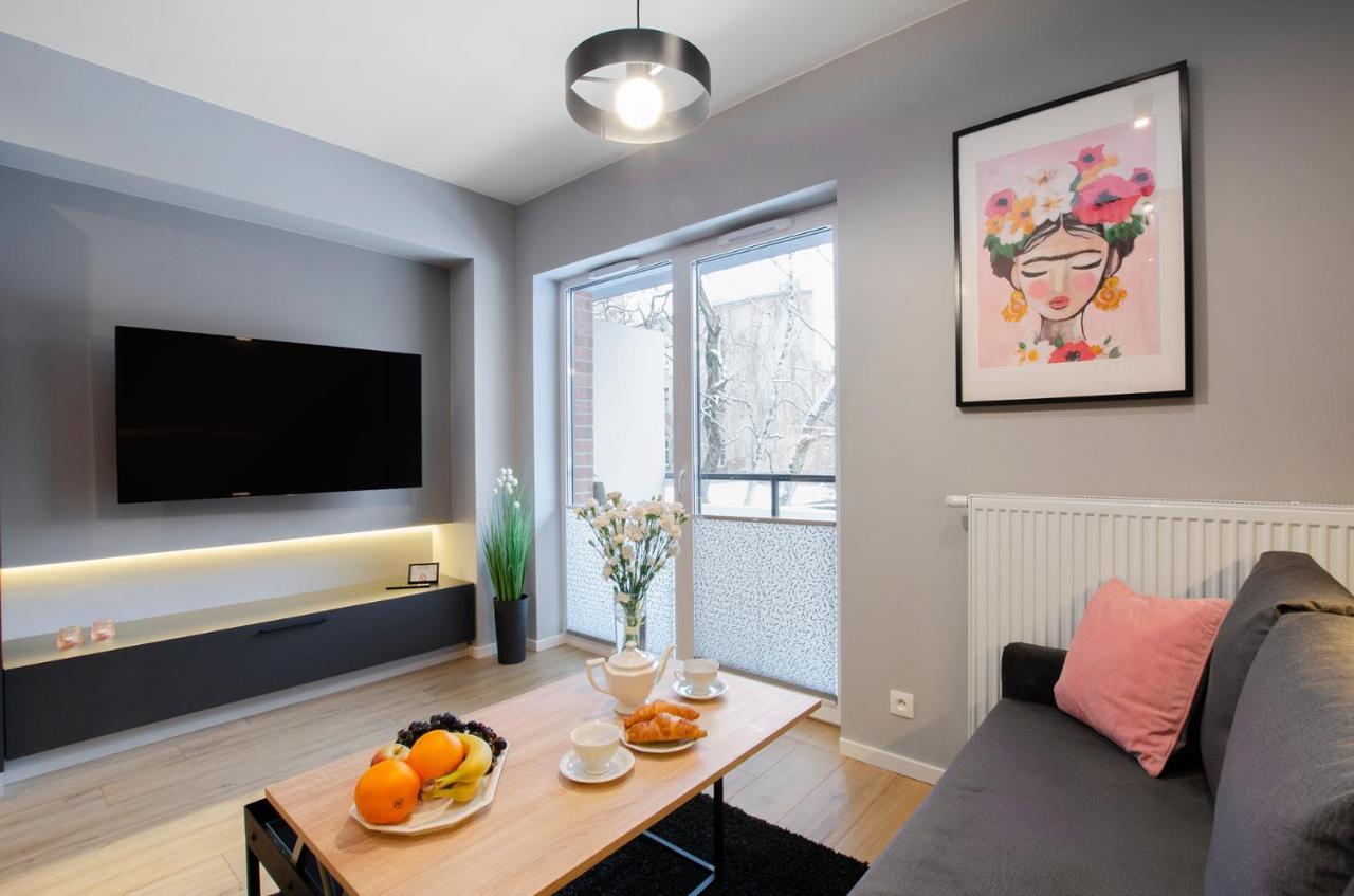 Manufaktura Centrum Apartament Vip Parking W Cenie Лодзь Екстер'єр фото