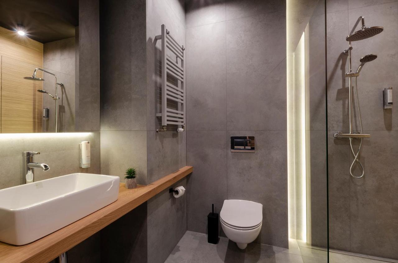 Manufaktura Centrum Apartament Vip Parking W Cenie Лодзь Екстер'єр фото