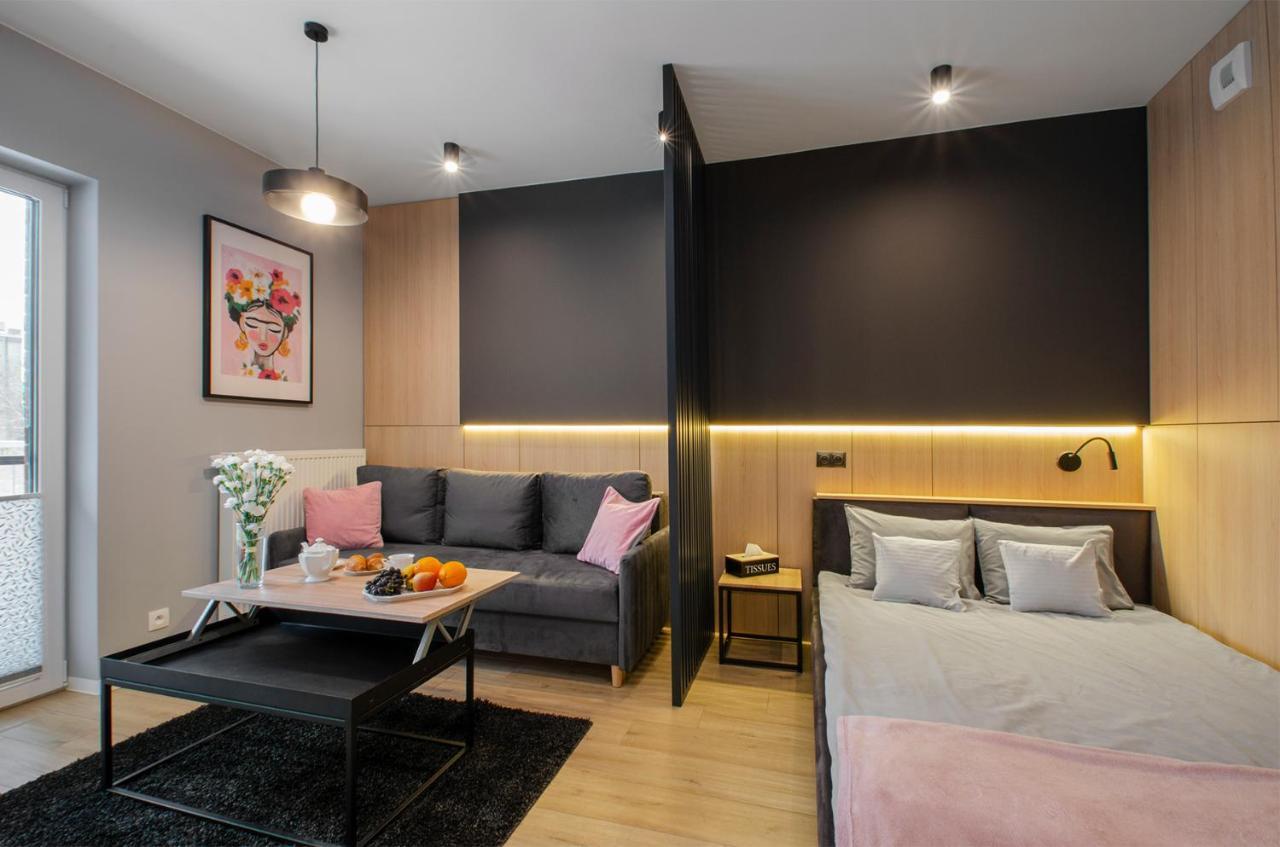 Manufaktura Centrum Apartament Vip Parking W Cenie Лодзь Екстер'єр фото